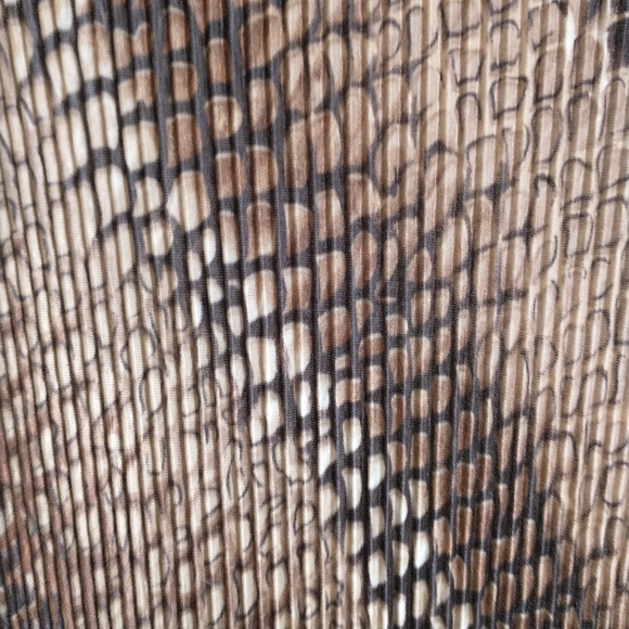 Brown Animal Print Dress - Picture 2 of 9